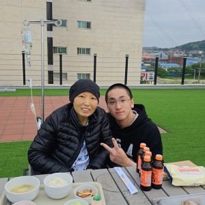 환자와 보호자 추억…